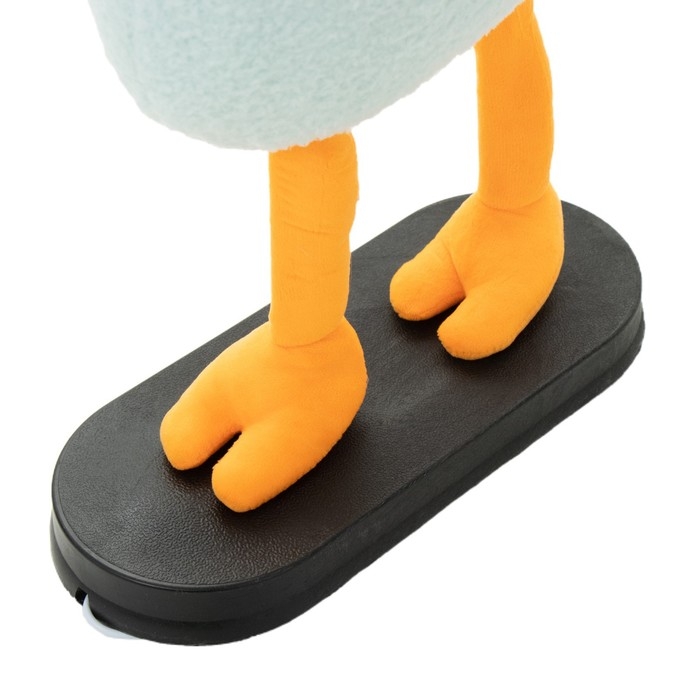 Торшер  Торшер "Гусь" Е27 15Вт синий 40х50х125см