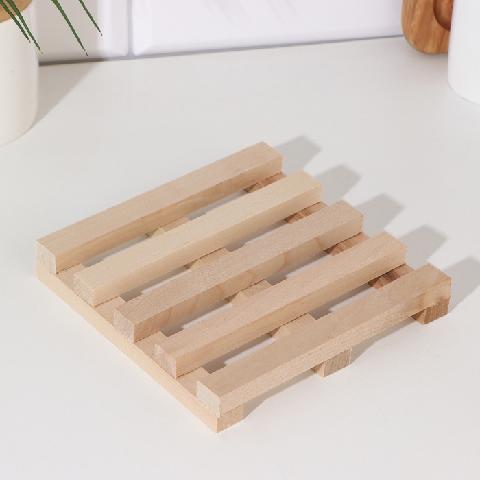 Подставка под горячее Подставка под горячее "Решетка" 14х14 см