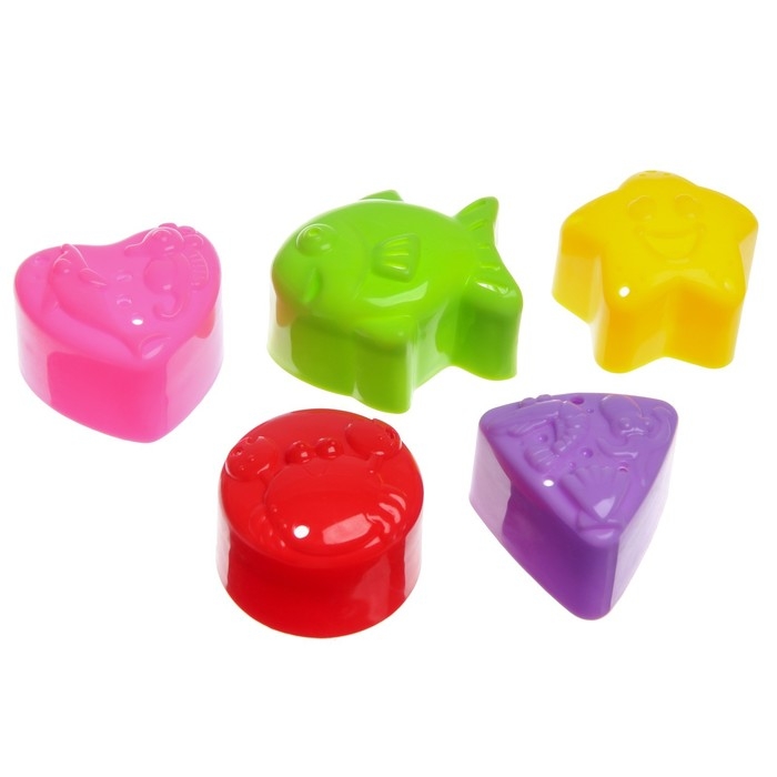 Набор игрушек для ванны «Поймай рыбку», сачок + 5 игрушек Набор игрушек для ванны «Поймай рыбку», сачок + 5 игрушек