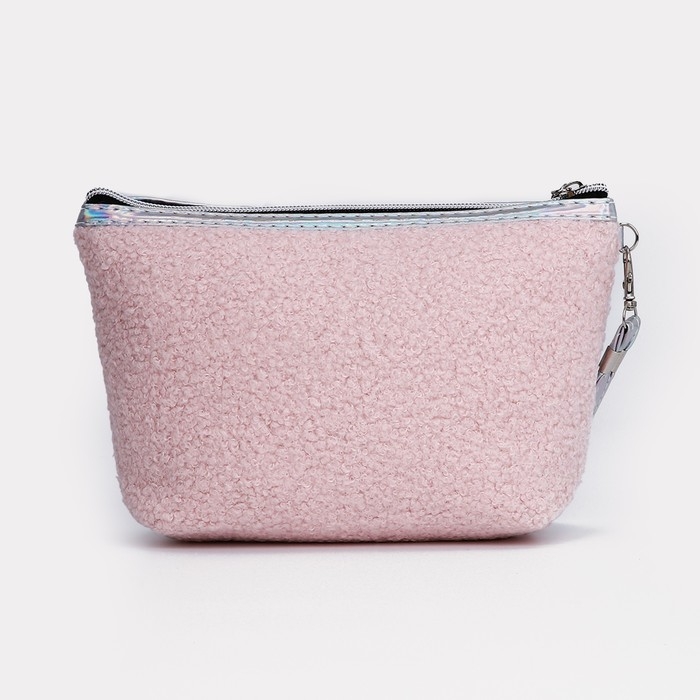 Косметичка на молнии, цвет розовый Косметичка на молнии, цвет розовый