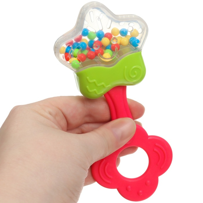 Набор погремушек «Сладости», 5 шт., Крошка Я Набор погремушек «Сладости», 5 шт., Крошка Я