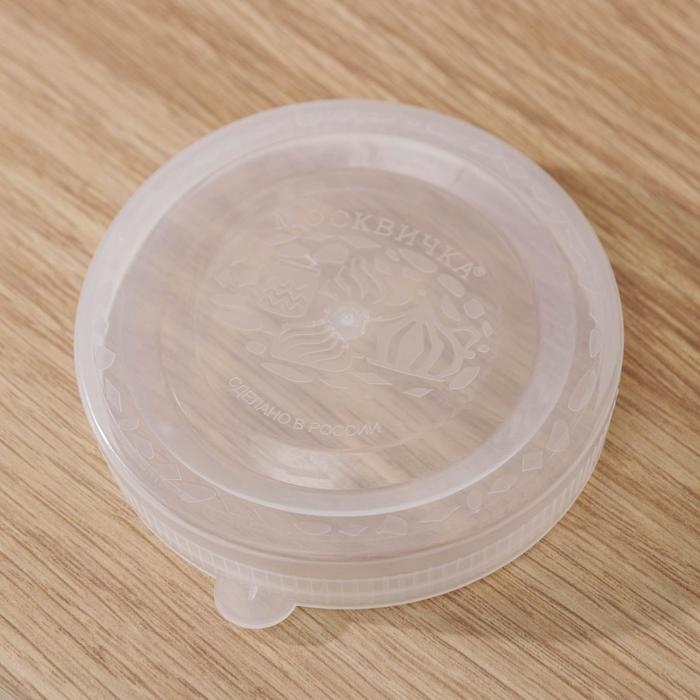 Крышки для холодного консервировaния «Москвичкa», упaковкa 10 шт, ПЭТ 1-82, цвет прозрaчный Крышки для холодного консервировaния «Москвичкa», упaковкa 10 шт, ПЭТ 1-82, цвет прозрaчный