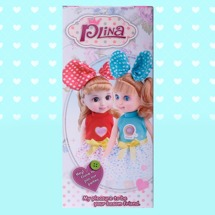 Кукла классическая «Оля» в платье, МИКС Кукла классическая «Оля» в платье, МИКС