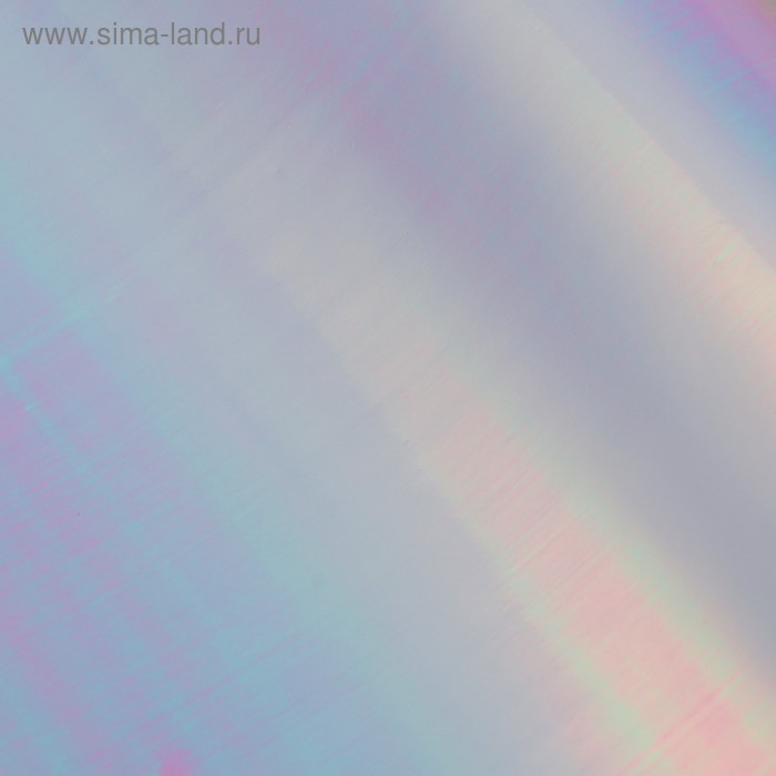 Пленка для цветов  Пленка для цветов "Акварель", белый, 58 см х 5 м