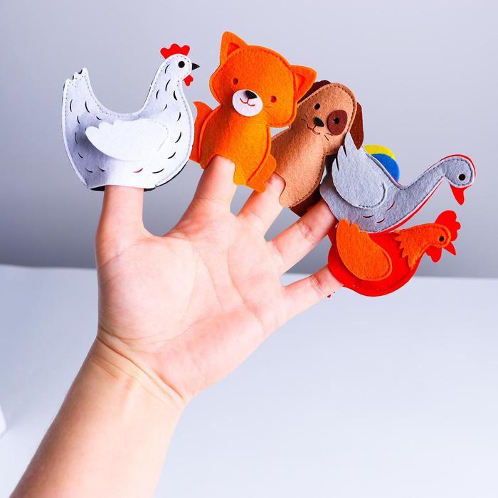 Пальчиковый театр «Домашние обитатели» №2 Пальчиковый театр «Домашние обитатели» №2