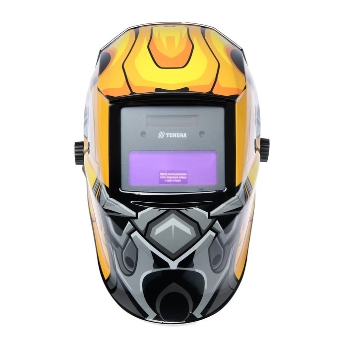 Маска сварщика ТУНДРА РОБОТ Ф1, хамелеон, 90х35 мм, DIN 11, 1/1/1/2, Li п/п, MPP Маска сварщика ТУНДРА РОБОТ Ф1, хамелеон, 90х35 мм, DIN 11, 1/1/1/2, Li п/п, MPP