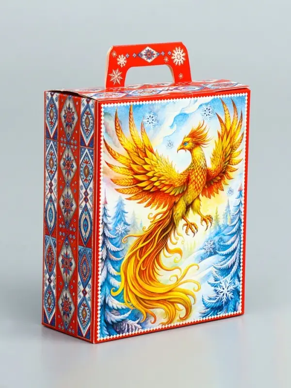 Подарочная новогодняя коробка «Небылицы», 15.5×7×19 см Подарочная новогодняя коробка «Небылицы», 15.5×7×19 см