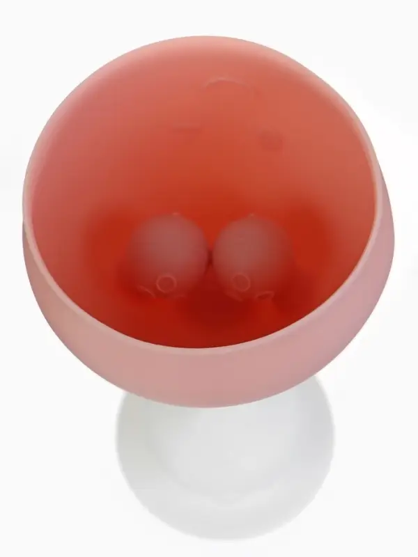 Прорезыватель силиконовый для зубов с погремушкой 3 в 1 M&B «Зайка», розовый