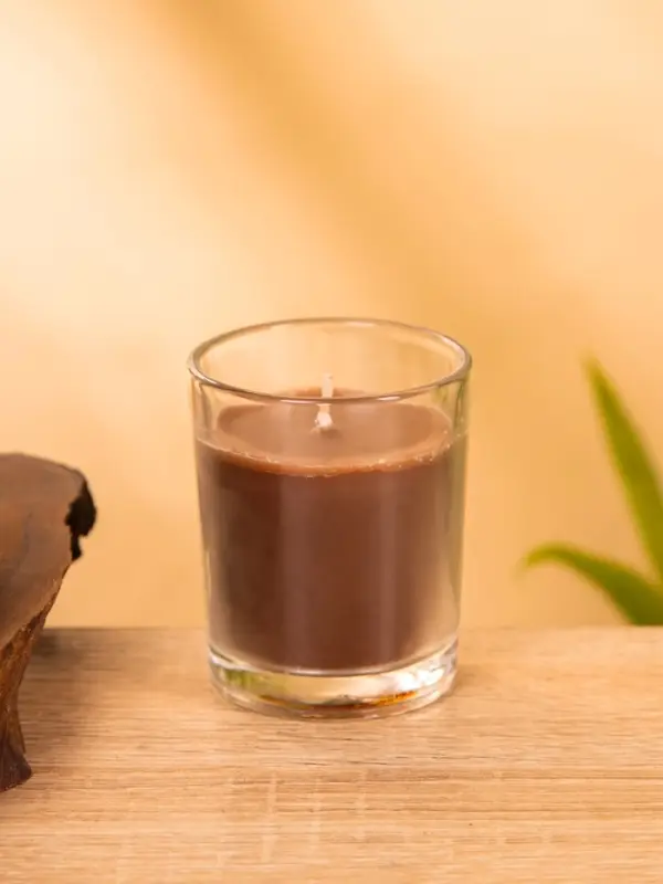 Свеча ароматическая в стакане "BALLY BAND" 60 гр, инжир+корица