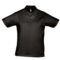Рубашка поло мужская Prescott men 170 черная, размер S