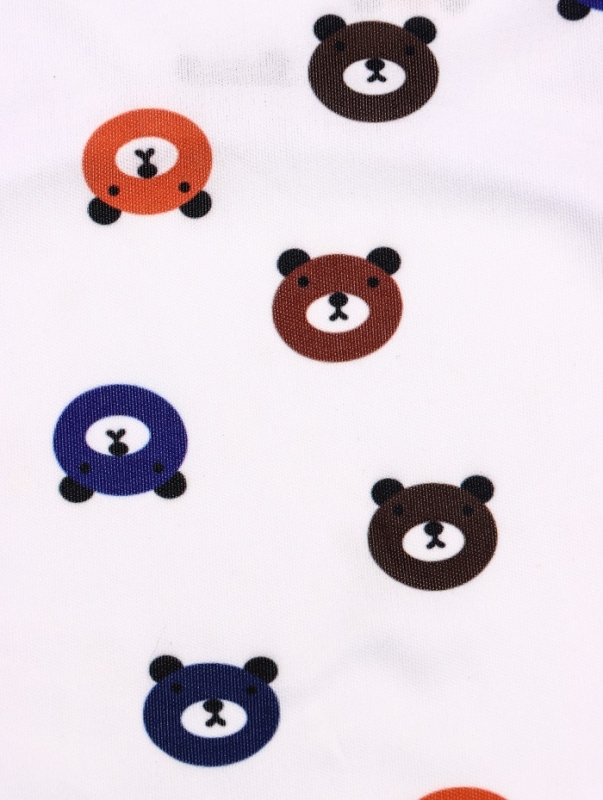 Футболка для животных  Футболка для животных "Мишка",S (С 25, ОГ 38 см) , белая