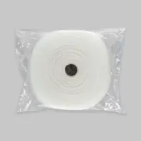 Шторная лента, органза, 8.5 см, 25&plusmn;1 м, прозрачная