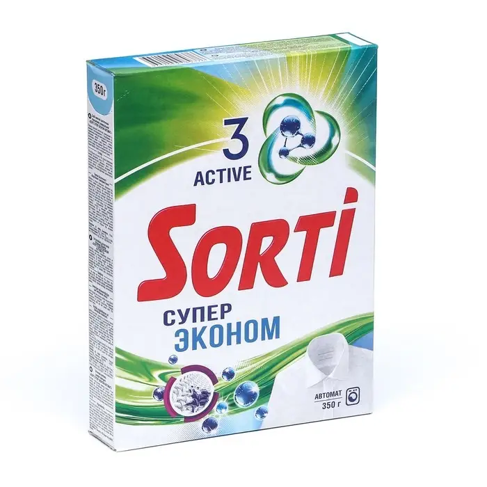 Порошок стиральный Sorti Порошок стиральный Sorti "Автомат Эконом Супер", 350 г