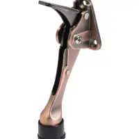 Фиксатор дверной LOCKLAND “козья ножка”, с автоподъемом, цвет медь Фиксатор дверной LOCKLAND “козья ножка”, с автоподъемом, цвет медь