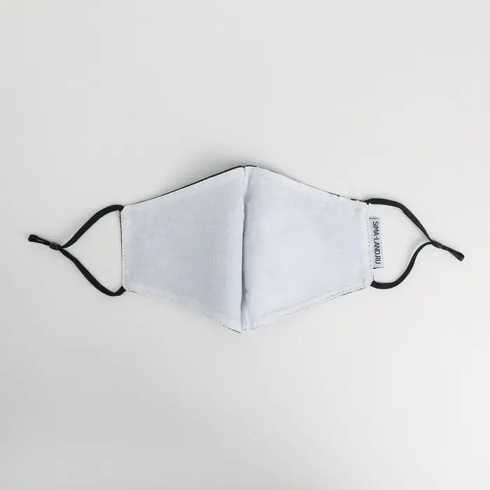 Маска тканевая с регулирующимися завязками, защитная «Давид» Маска тканевая с регулирующимися завязками, защитная «Давид»