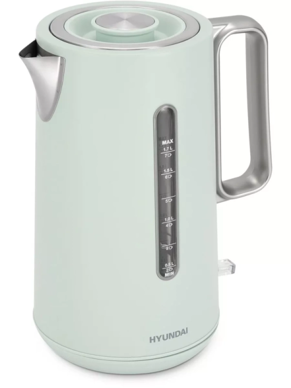 Чайник HYK-S9999 1,7л 2200Вт светло-зеленый (металл)
