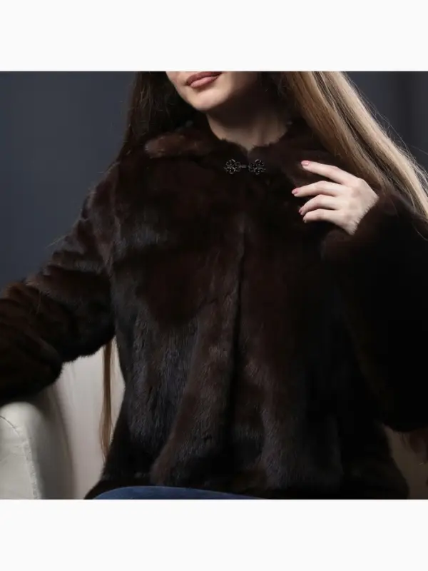 Декоративная застёжка, 4.5&times;1.5 см, цвет чёрный