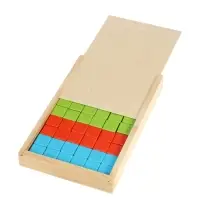 Кубики деревянные 60 штук Кубики деревянные 60 штук