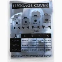 Чехол для чемодана &laquo;Пушистик&raquo;, 28", синий