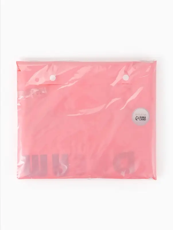 Дождевик детский, розовый единорог, рост 100-110 накл ОТ