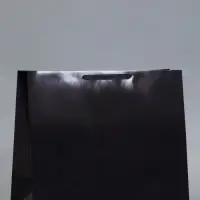 Пакет подарочный ламинированный горизонтальный &laquo;чёрный&raquo;, XL 49&times;40&times;19 см