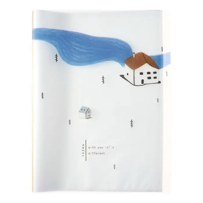 Папка формат А4, с 40 прозрачными файлами &laquo;Река&raquo;, МИКС