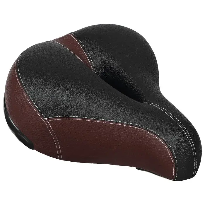 Седло Dream Bike, комфорт, цвет коричневый Седло Dream Bike, комфорт, цвет коричневый