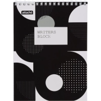 Блокнот А5 60л,спир,клетк,Графити,в ассорт