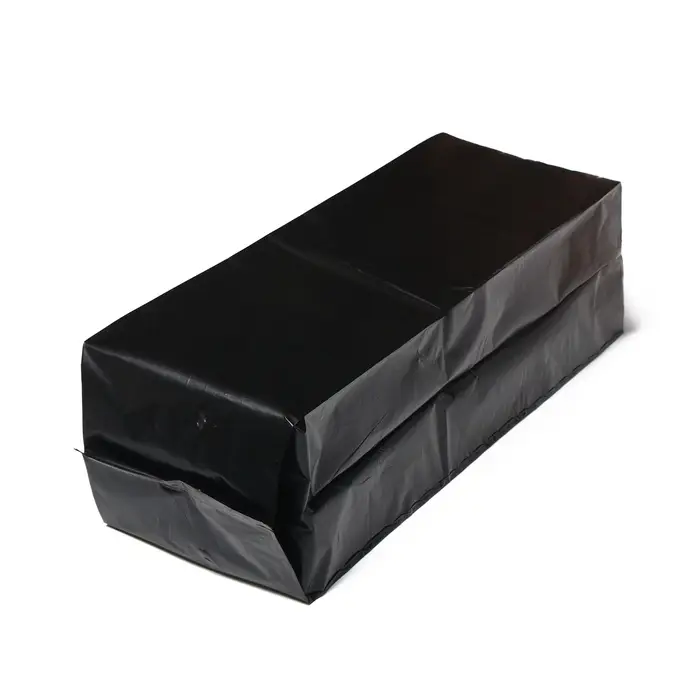 Пакет для рассады, 10 л, 14×45 см, полиэтилен, толщина 120 мкм, с перфорацией, чёрный, Greengo