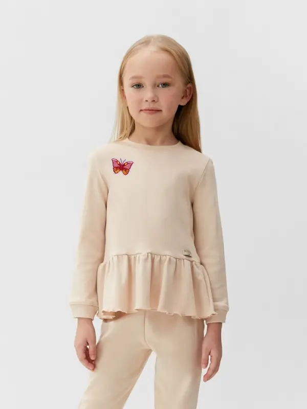 Аппликация &laquo;Бабочка&raquo;, на липучке, с клеевой основой, 5.6&times;4.2 см