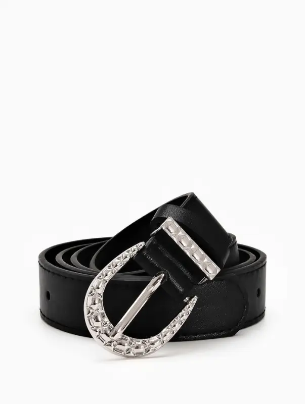 Ремень жен 05-01-02-01, Июнь2509, 3*0,3*110 см, без винта, пряж металл, 1 прокол, черный Ремень жен 05-01-02-01, Июнь2509, 3*0,3*110 см, без винта, пряж металл, 1 прокол, черный