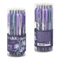 Механический карандаш ErichKrause «Lavender», НВ, 0.5 мм, матовый корпус Soft-Touch, фольгированные элементы, в тубусе, МИКС