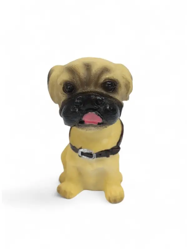 Игрушка на панель автомобиля &laquo;Собака качающая головой&raquo; мопс