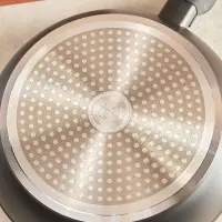 SATOSHI Стоун Сковорода литая d24см, антипригарное покрытие Мрамор, индукция