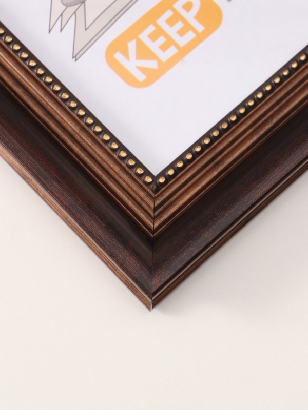 Фоторамка пластик "Любава" 21х30 см, 4020-3009/4 темно-коричневый