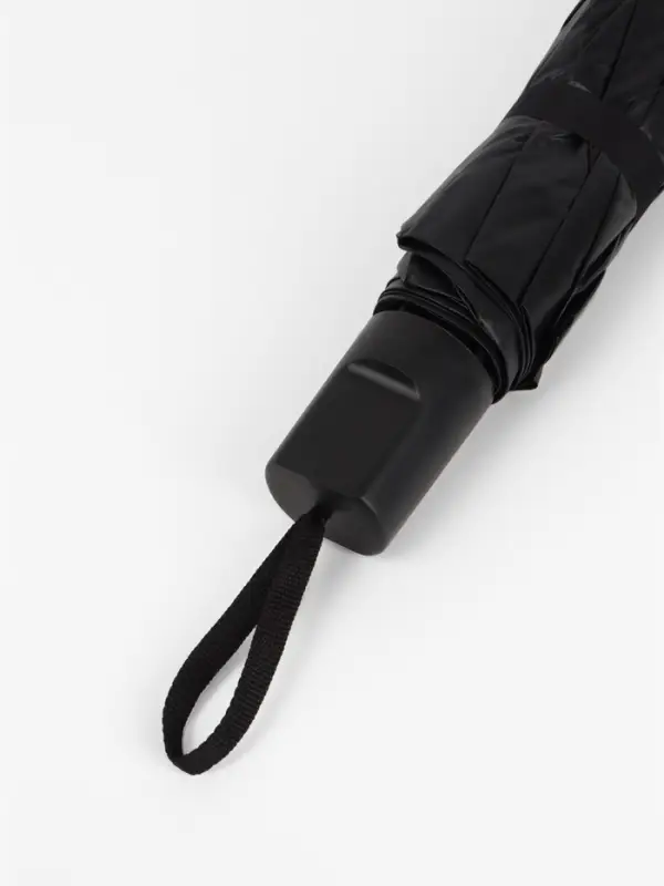 Зонт механический &laquo;Однотонный&raquo;, 4 сложения, 8 спиц, R=47/55 см, d=94 см, голубой