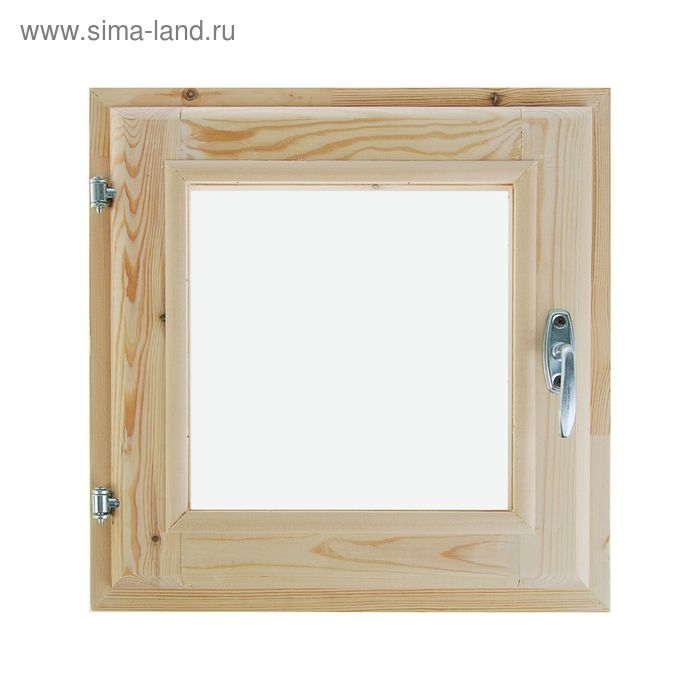 Окно, 40×40см, двойное стекло, из хвои Окно, 40×40см, двойное стекло, из хвои