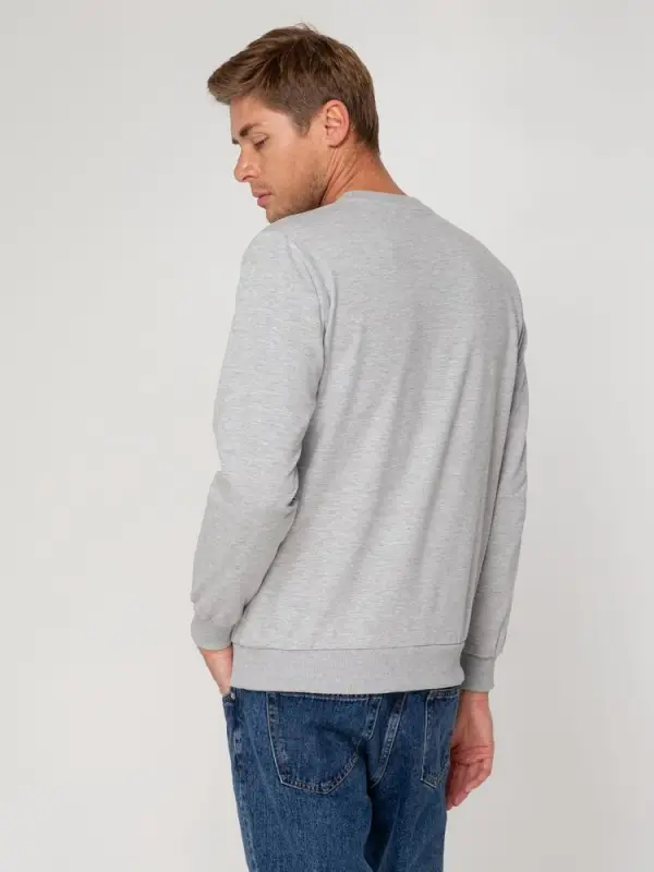 Толстовка Unit Toima серый меланж, размер XS Толстовка Unit Toima серый меланж, размер XS