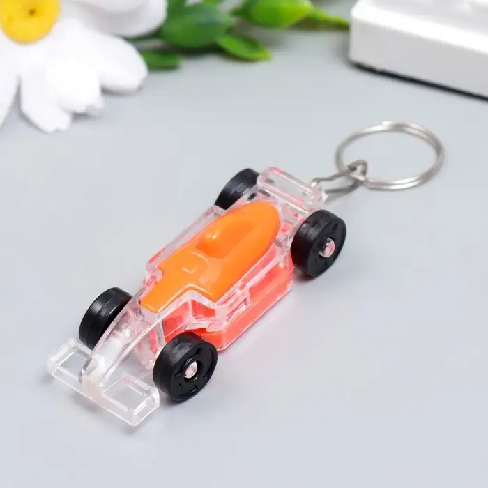 Фонарик свет на кольце Фонарик свет на кольце "Машина" МИКС