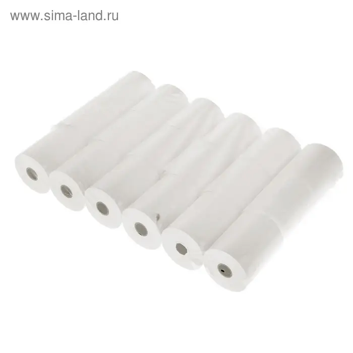 Чековая лента термо 57 мм 27 м, 57х12х27, 48 г/м2 Чековая лента термо 57 мм 27 м, 57х12х27, 48 г/м2