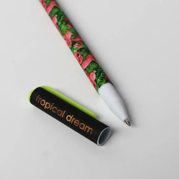 Ручка шариковая синяя паста 0.7 мм с колпачком Tropical пластик софт-тач, цена за 1шт Ручка шариковая синяя паста 0.7 мм с колпачком Tropical пластик софт-тач, цена за 1шт