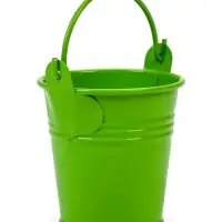 Декоративно кашпо для цветов &laquo;Ведёрко Томми&raquo;, 100 мл, d=5.3 см, h=5.6 см, металлическое