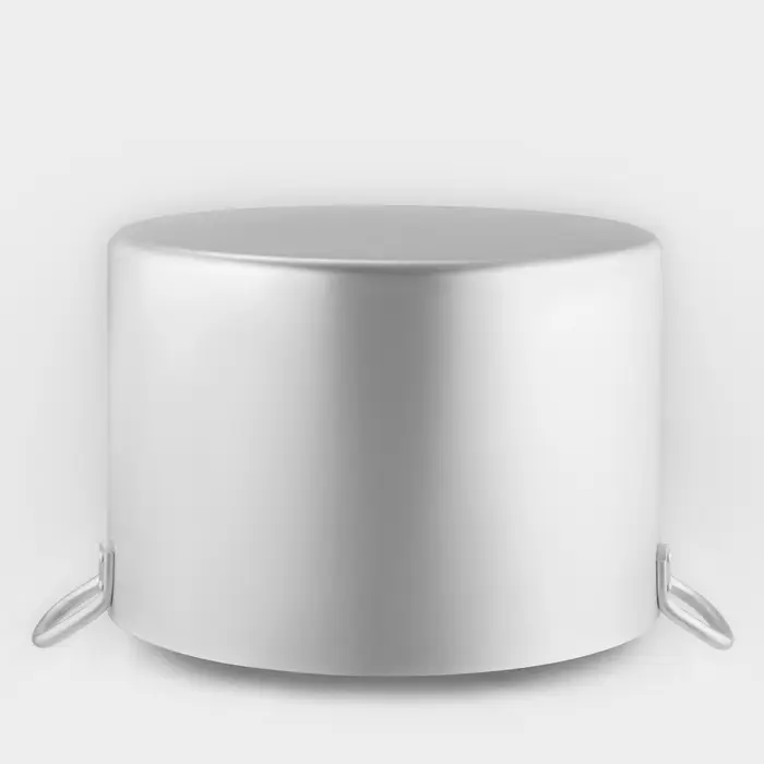 Котёл, 40 л, d=44 см, с крышкой, алюминий, серебристая