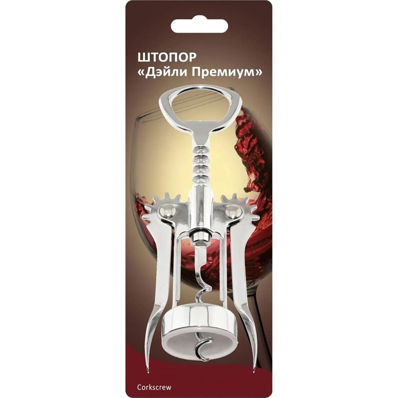 Штопор Дэйли хром упак (13.66)