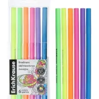 Набор ручек капиллярных 6 цветов ErichKrause Art Spirit Neon