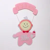 Украшение на гендер пати &laquo;Подвеска Baby Happy Girl&raquo;, 32&times;32&times;52 см