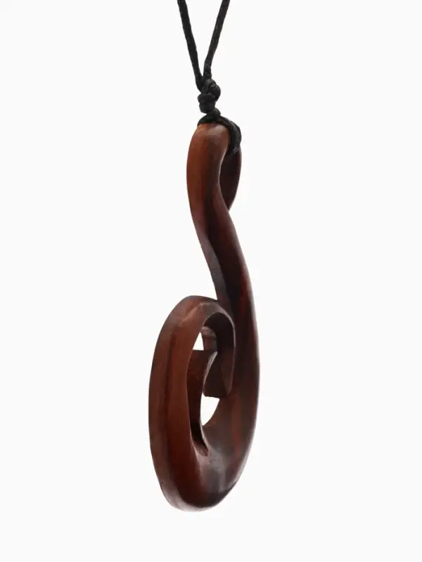 Кулон &laquo;Волна&raquo;, дерево соно