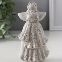 Фигура «Берегиня», 14×7.5×5 см, серая