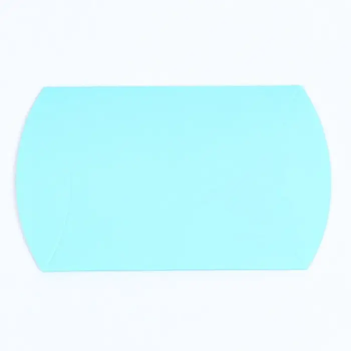 Коробка складная, подушка, голубая 15 х 11 х 3 см, Коробка складная, подушка, голубая 15 х 11 х 3 см,