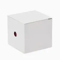 Футляр под серьги, кольцо &laquo;Сюрприз&raquo;, корейский бархат, 5.8&times;5.3 см, бордовый